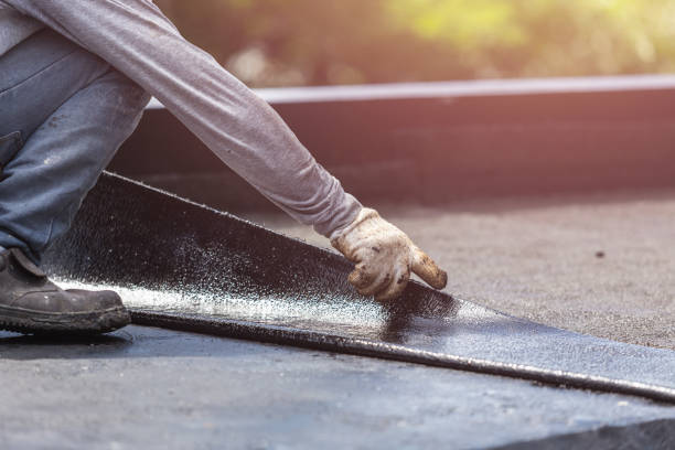 Professional Waterproofing technician working in Freeport, PA